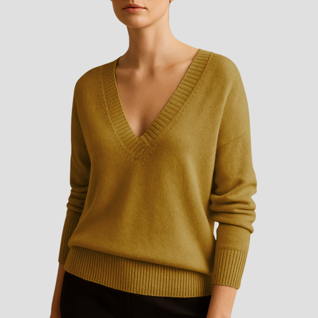 Clara | V-Neck Jumper