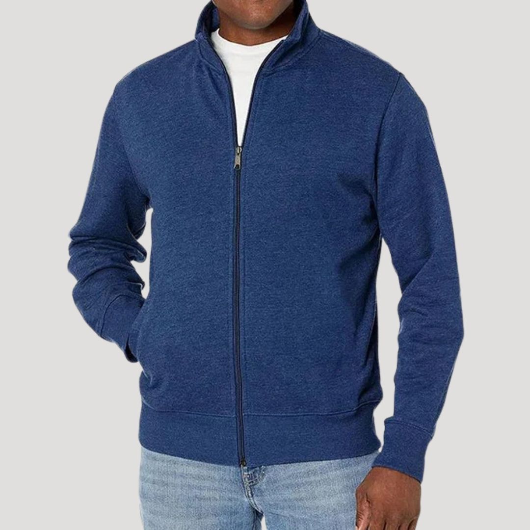 Men’s lightweight zip up winter jacket