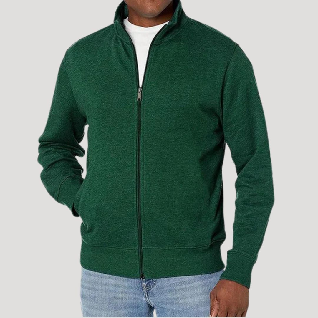 Men’s lightweight zip up winter jacket