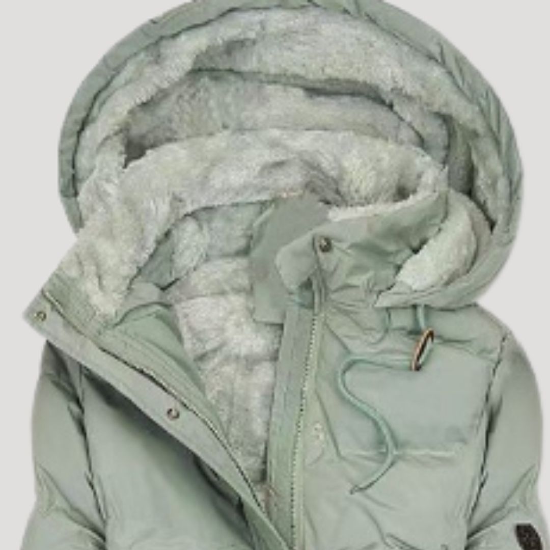 Women’s Long Faux-Fur Lined Winter Parka – Ultra Warm & Stylish