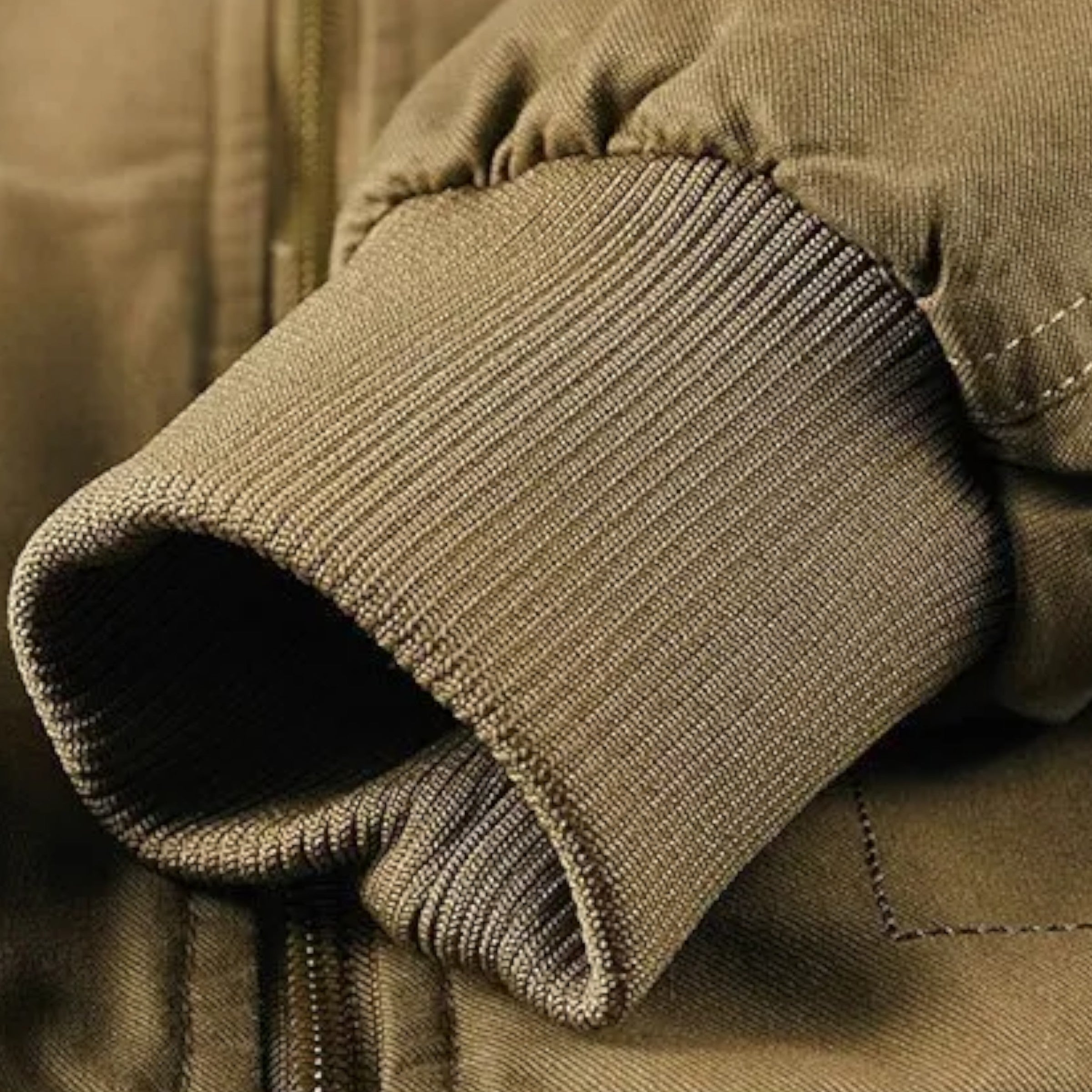 Men’s Heavy Fleece-Lined Bomber Jacket – Winter Warmth & Utility Style