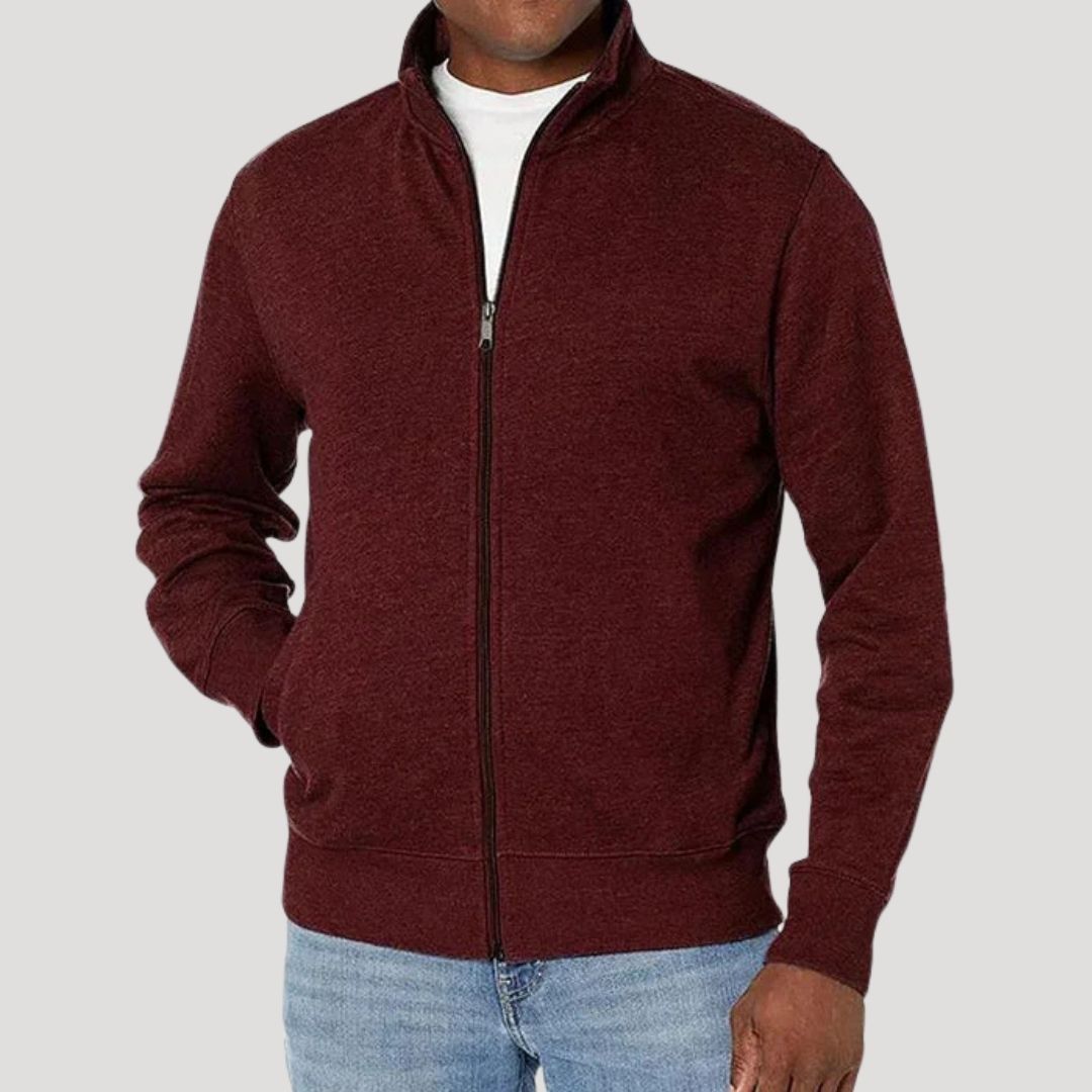 Men’s lightweight zip up winter jacket