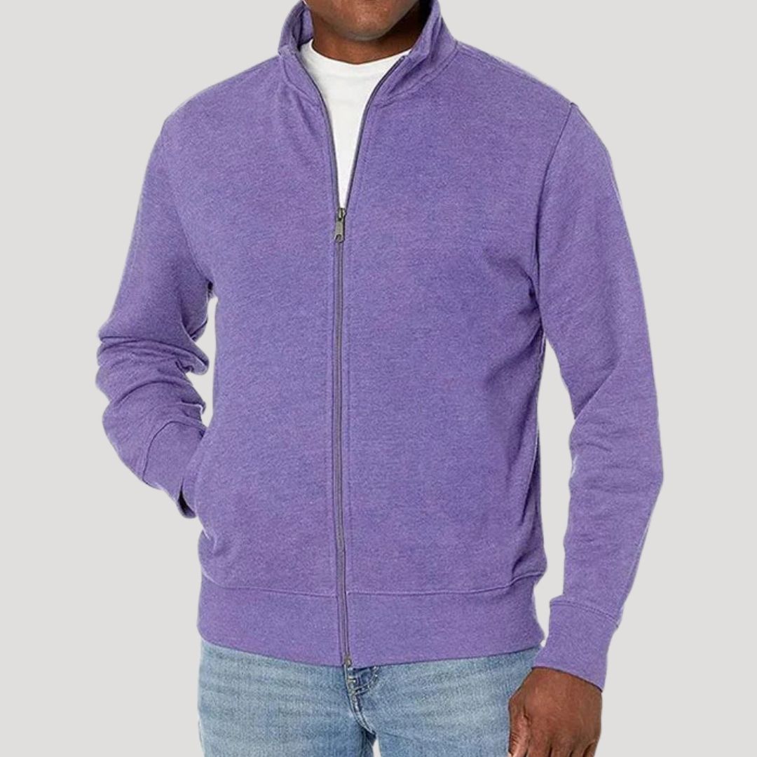 Men’s lightweight zip up winter jacket