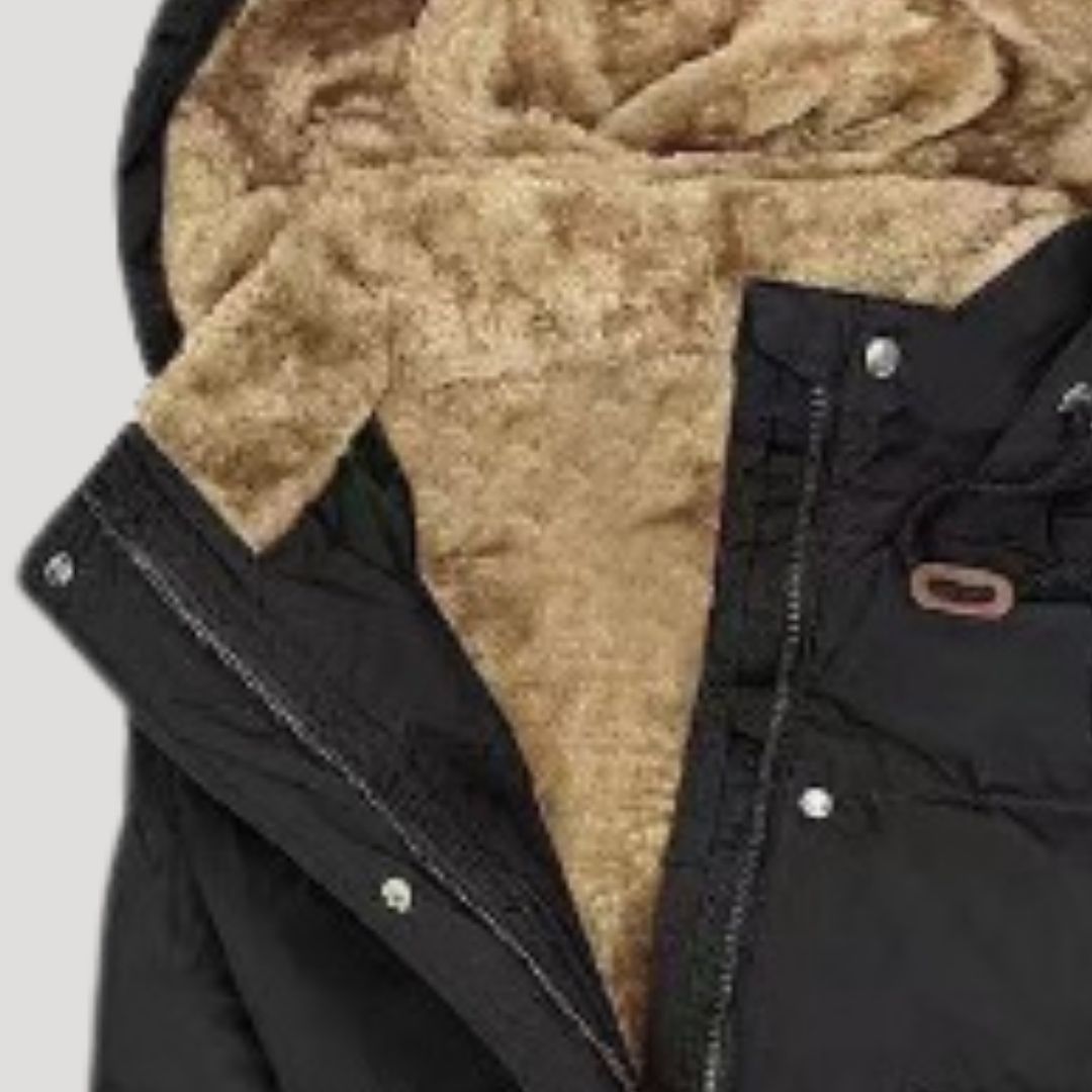 Women’s Long Faux-Fur Lined Winter Parka – Ultra Warm & Stylish