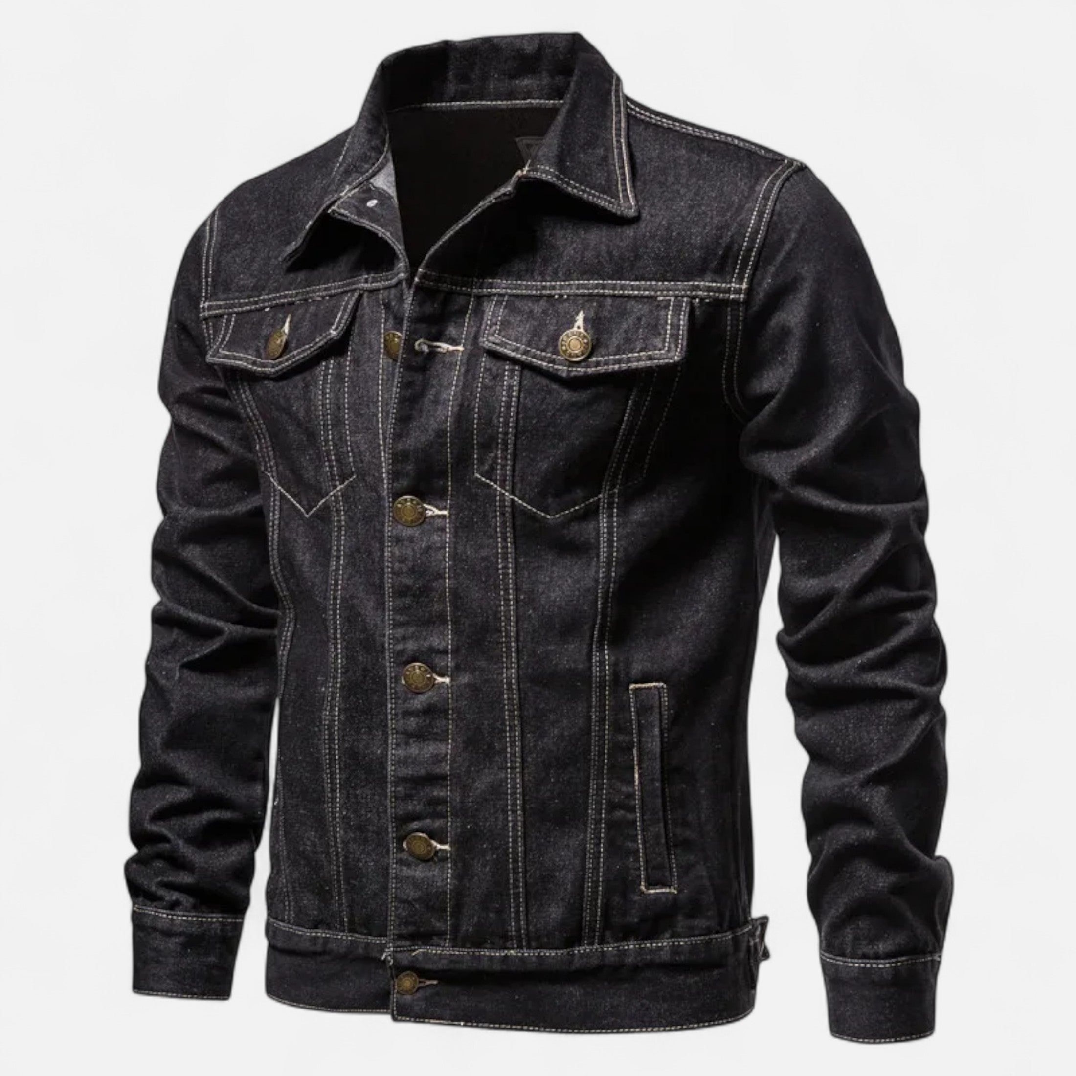Dorevelle | Men’s Denim Jacket – Vintage Autumn Cotton Style