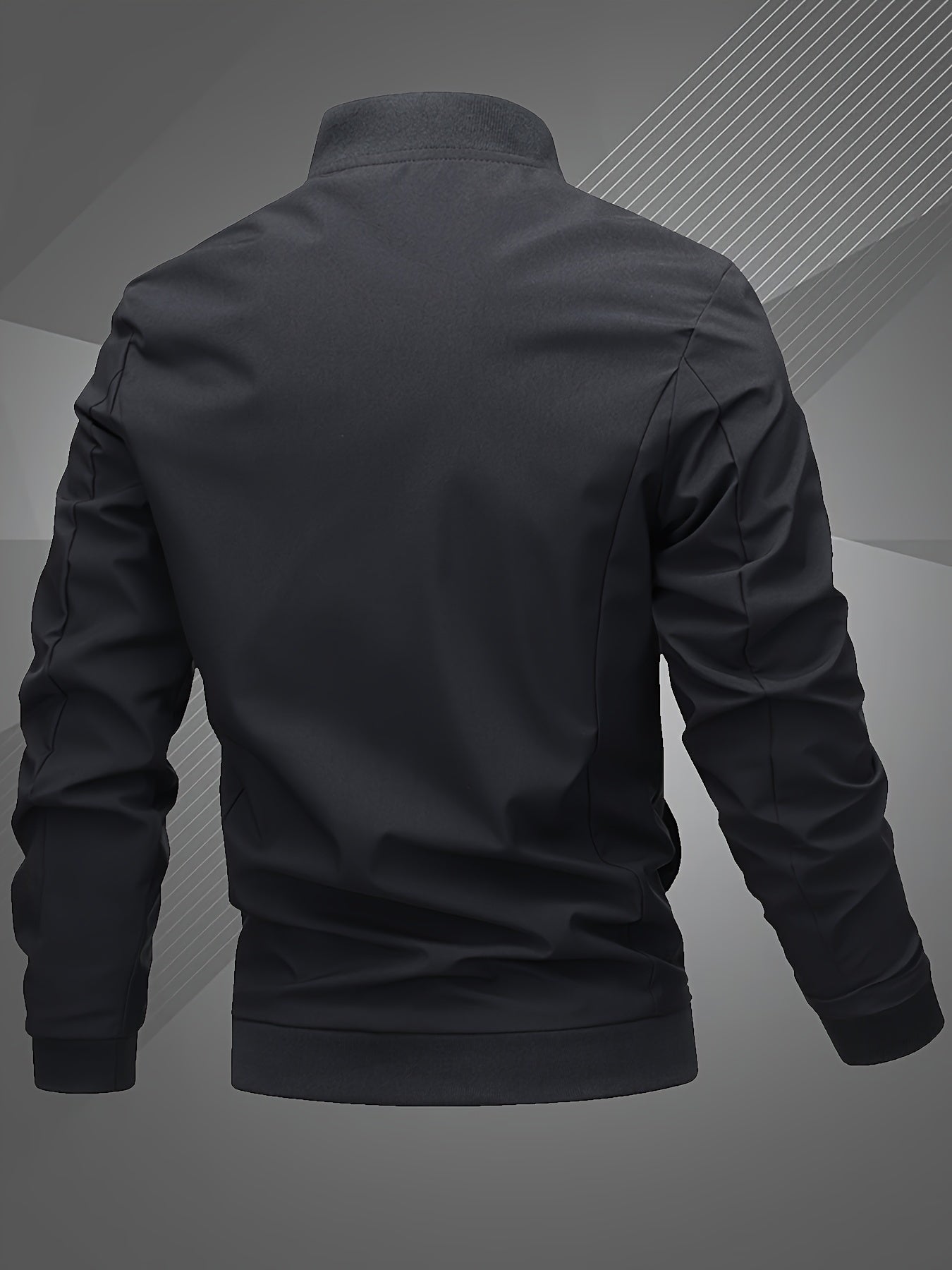 Men’s Signature Street Bomber – Modern Lightweight Jacket