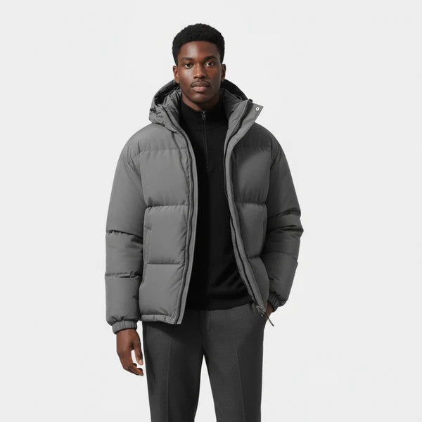 Men’s Essential Puffer Jacket – Warm Lightweight