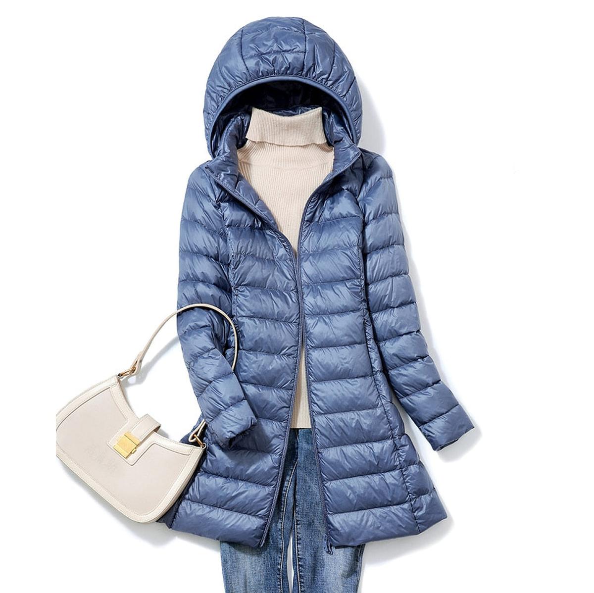 Casual Puffer Jacket With Long Sleeves