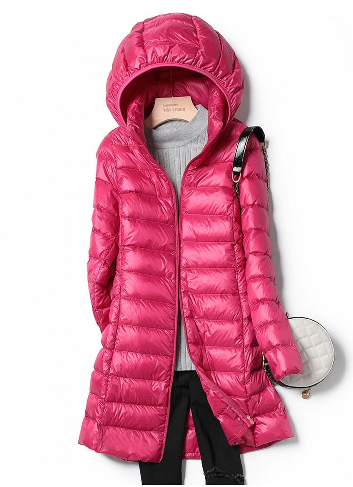 Casual Puffer Jacket With Long Sleeves