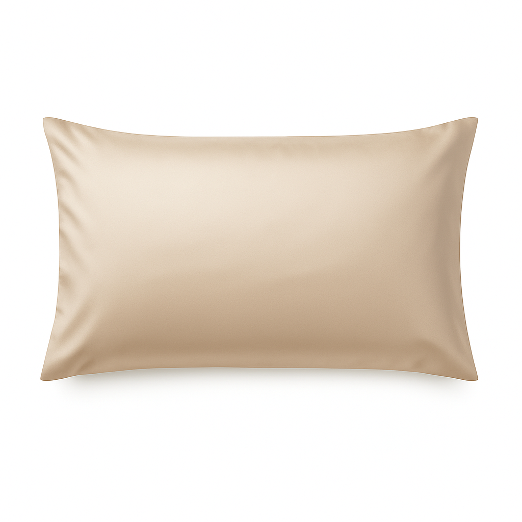 Luxoo 6A moerbeizijde kussensloop voor huid- en haarverzorging, kleur Ivory