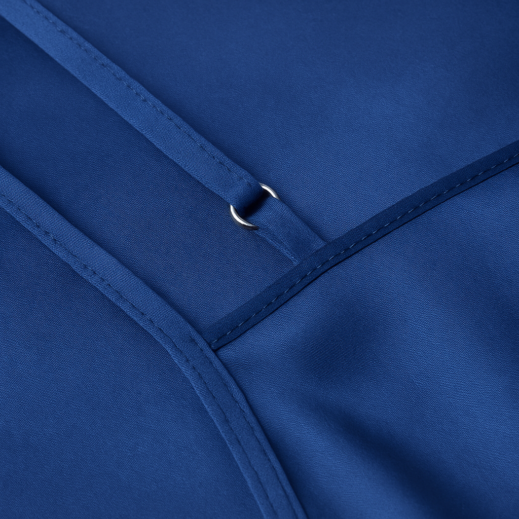 Luxe zijde jurk met elegante glans en comfortabele pasvorm