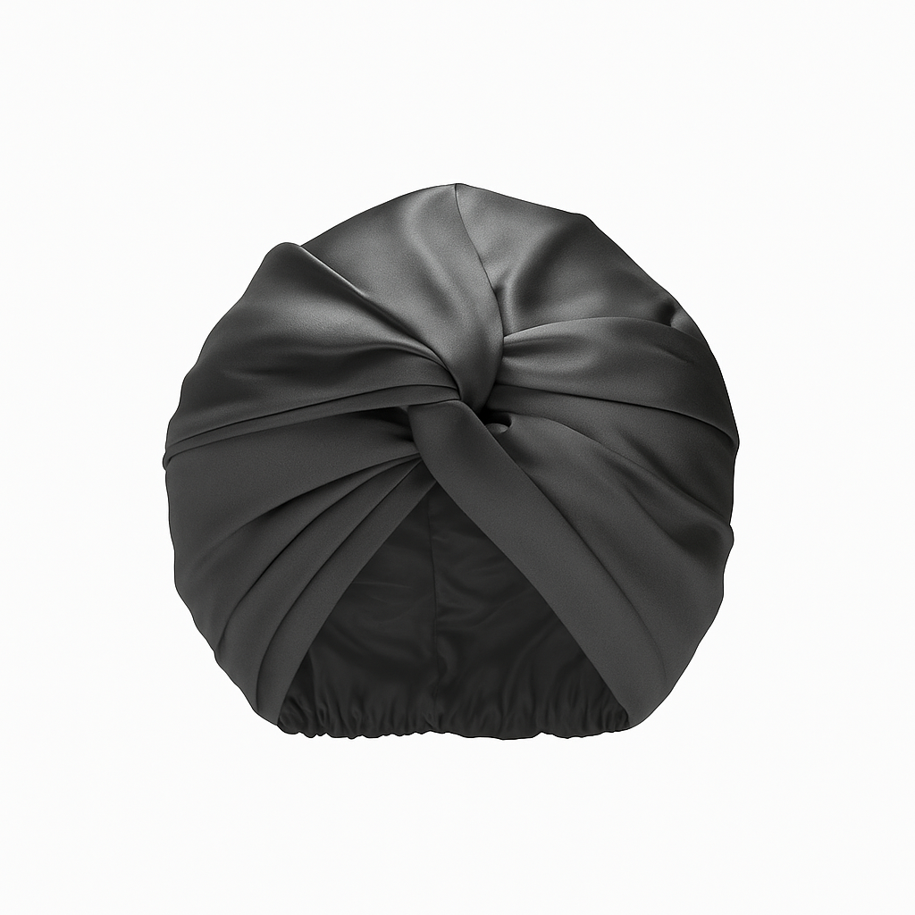 Comfortabele zijden hair bonnet in satijnlook