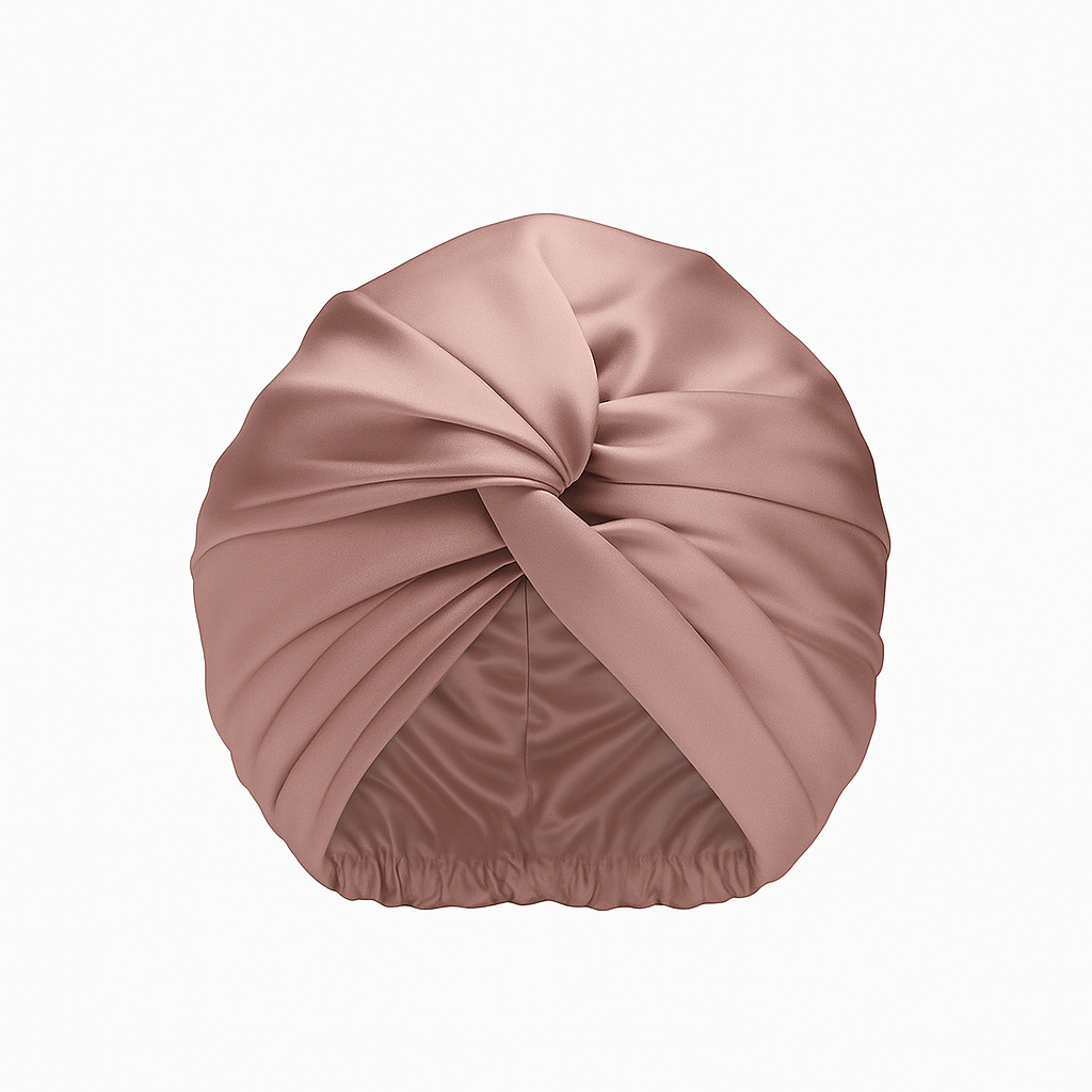 Zijden hairbonnet zwart – beschermt het haar tijdens de nacht