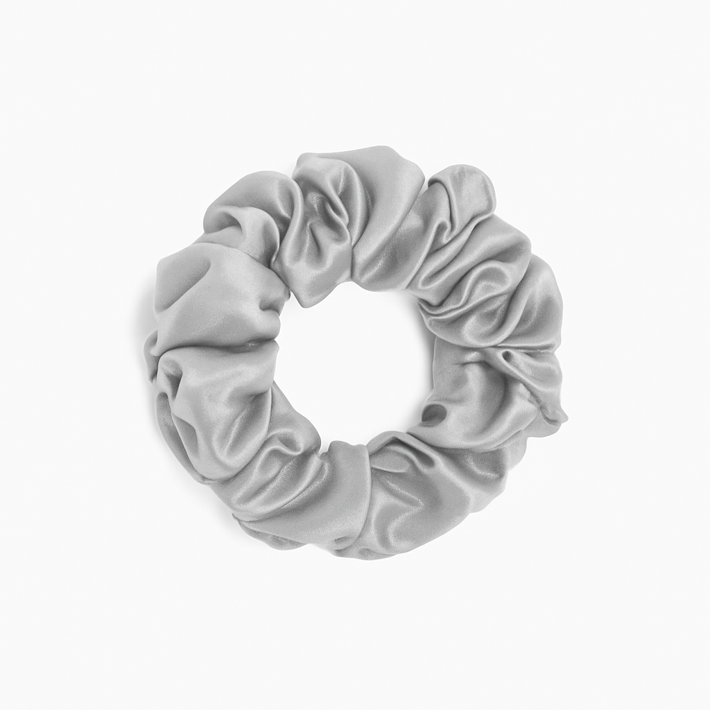 Elegante scrunchie van Luxoo gemaakt van 100% natuurlijke moerbeizijde