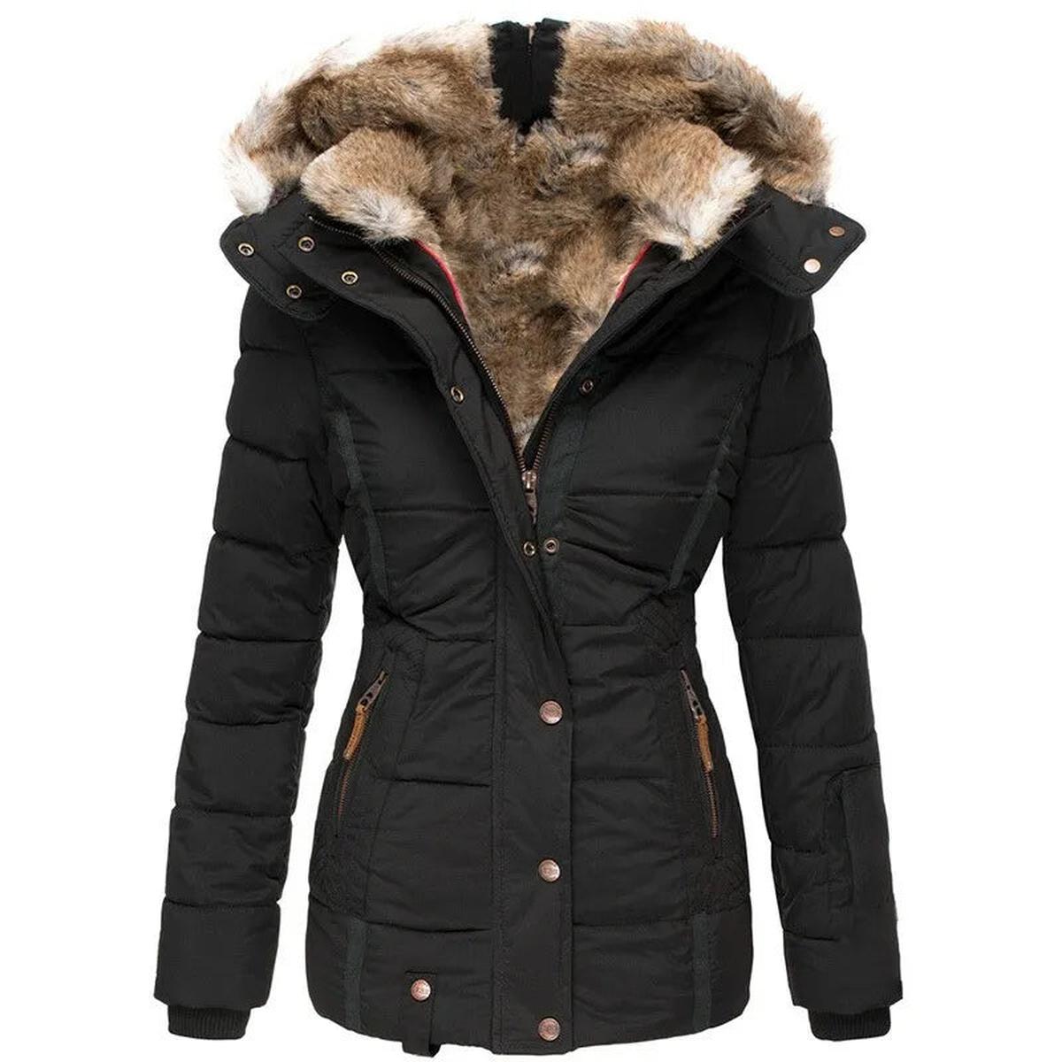 Chic Versatile Winter Jacket With Stylish Embellishments