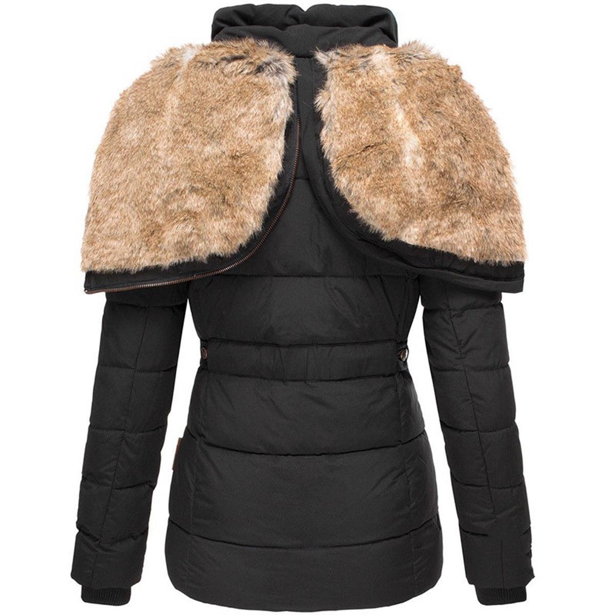 Chic Versatile Winter Jacket With Stylish Embellishments
