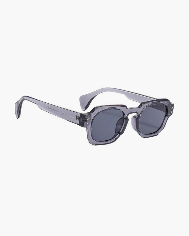 Men’s Square Retro Sunglasses – Bold Vintage Frame with UV400 Lenses