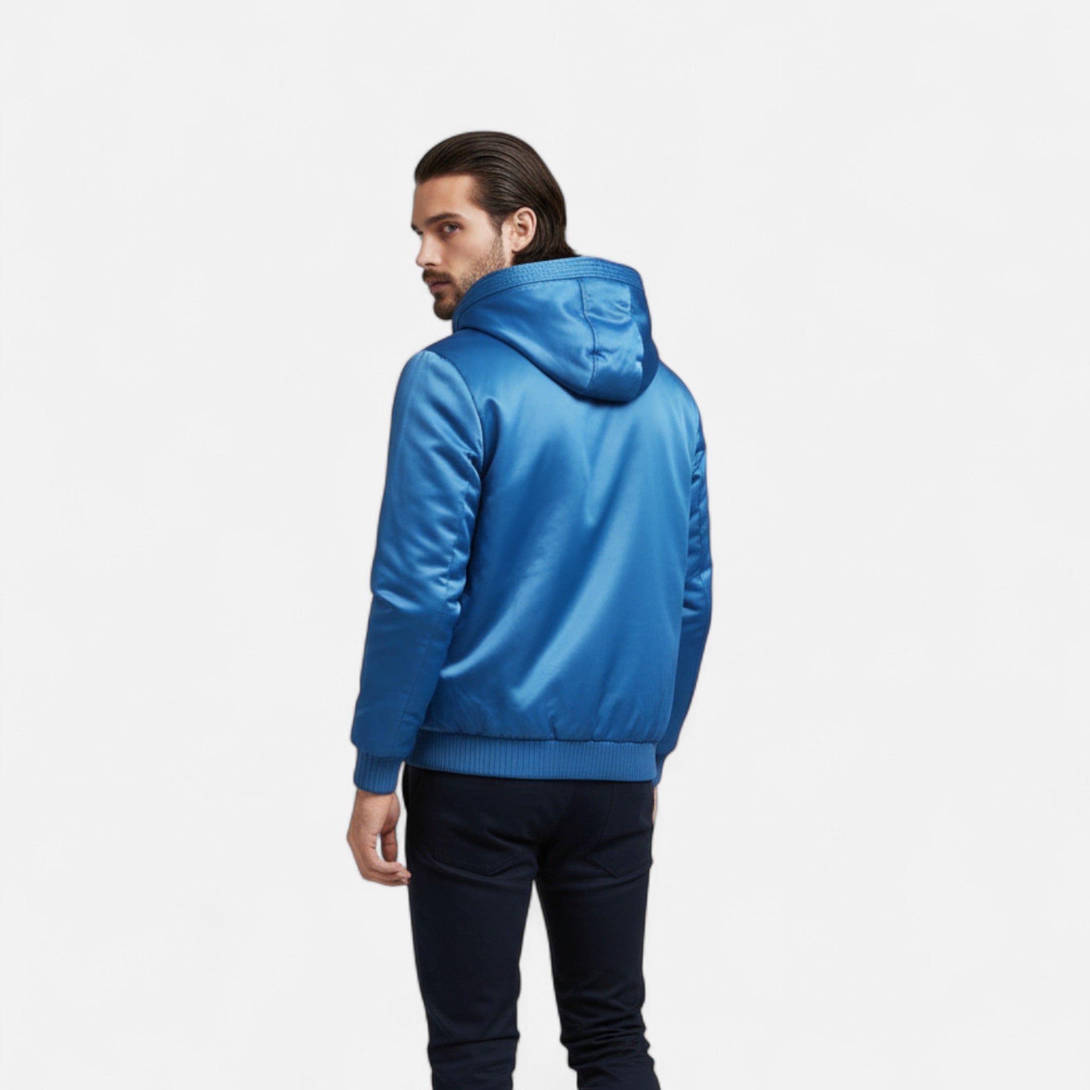 Dorevelle | Men’s Winter Jacket – Fleece-Lined Hooded Elegance