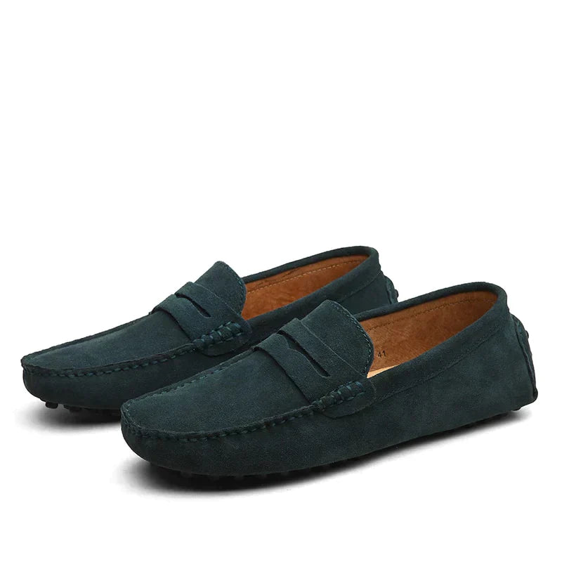 Luxury Men’s Slip-On Suede Loafers – Casual Smart Style