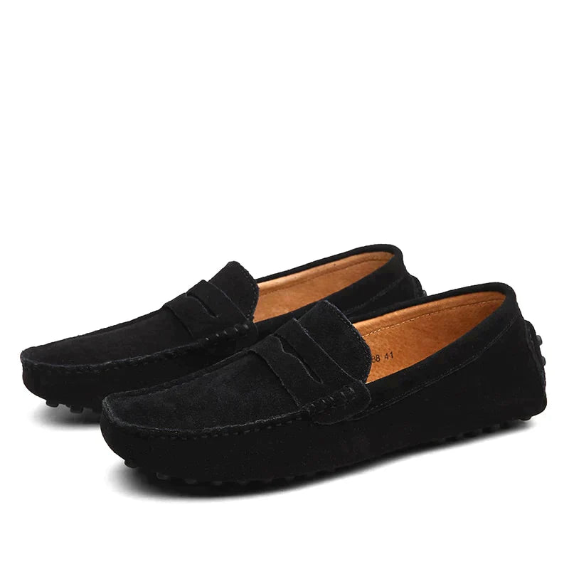 Luxury Men’s Slip-On Suede Loafers – Casual Smart Style