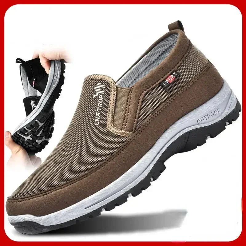 Men’s Orthopedic Outdoor Slip-On Shoes – Lightweight Comfort & Non-Slip Grip