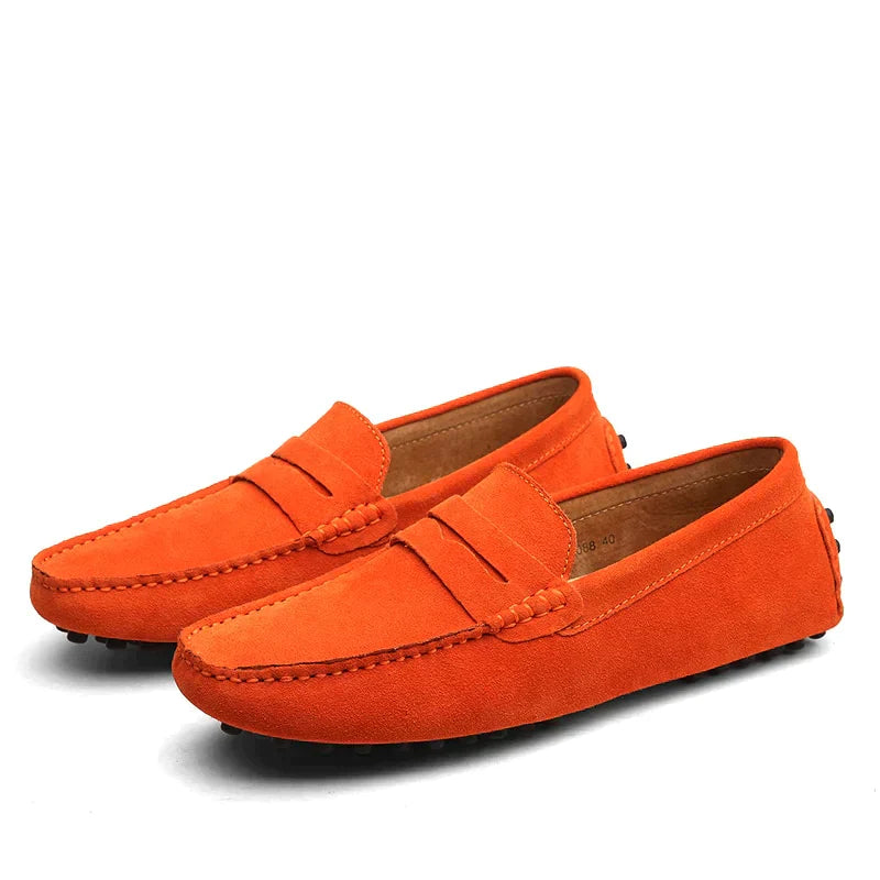 Luxury Men’s Slip-On Suede Loafers – Casual Smart Style