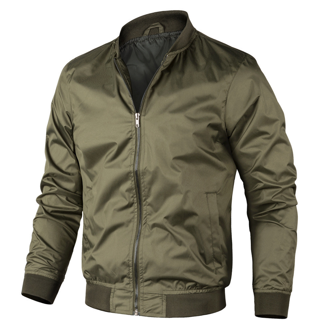 Men’s Essential Bomber Jacket – Lightweight Urban Street Style