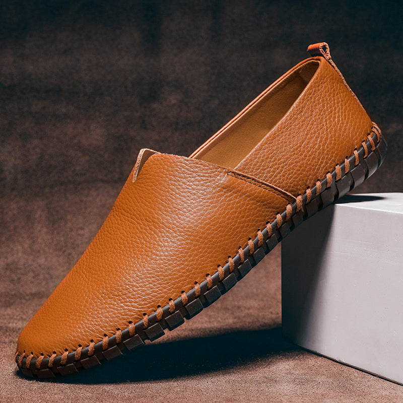 Men’s Minimalist Leather Loafers – Modern Comfort & Sleek Design