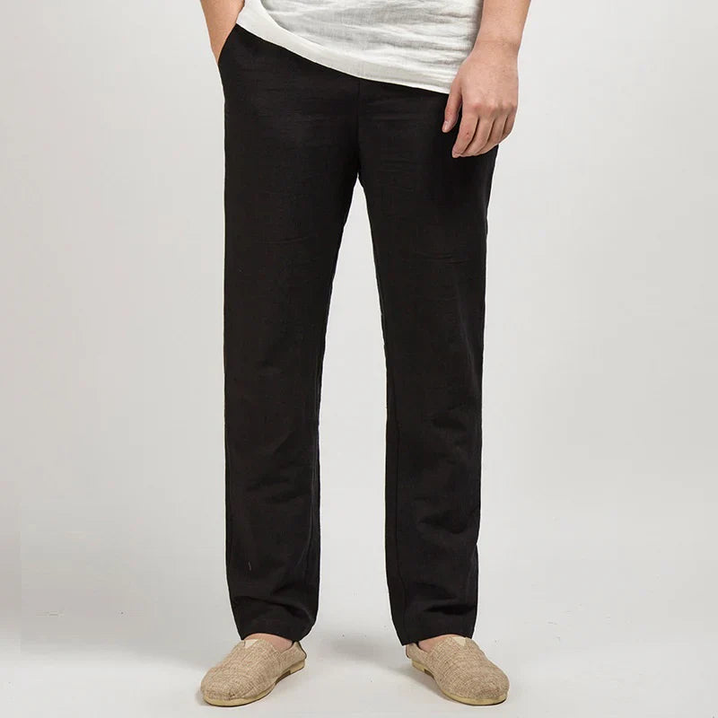 Premium Relaxed Linen Trousers