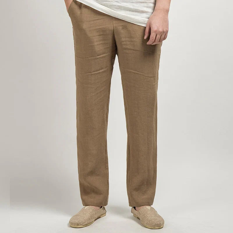 Premium Relaxed Linen Trousers