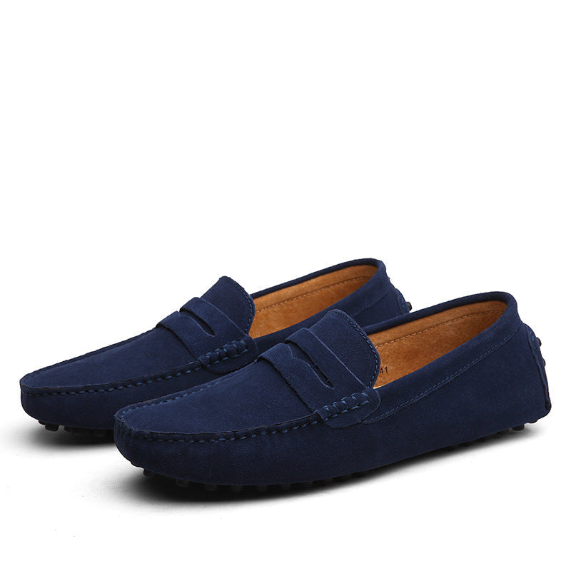 Luxury Men’s Slip-On Suede Loafers – Casual Smart Style