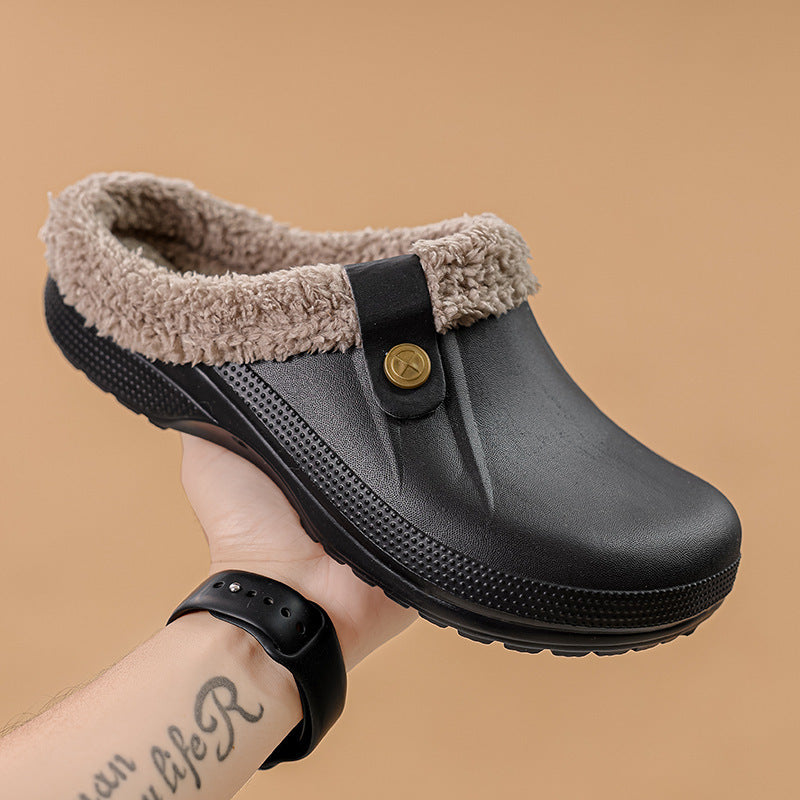 CozyClog Warm Lined Winter Clogs – Lightweight Slip-On Comfort Shoes