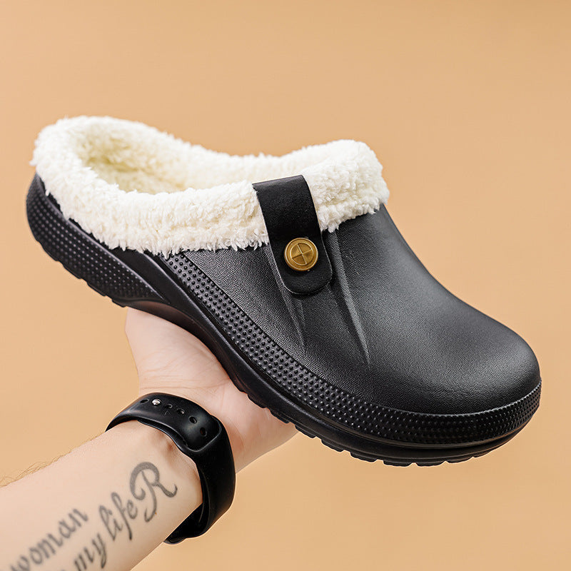 CozyClog Warm Lined Winter Clogs – Lightweight Slip-On Comfort Shoes
