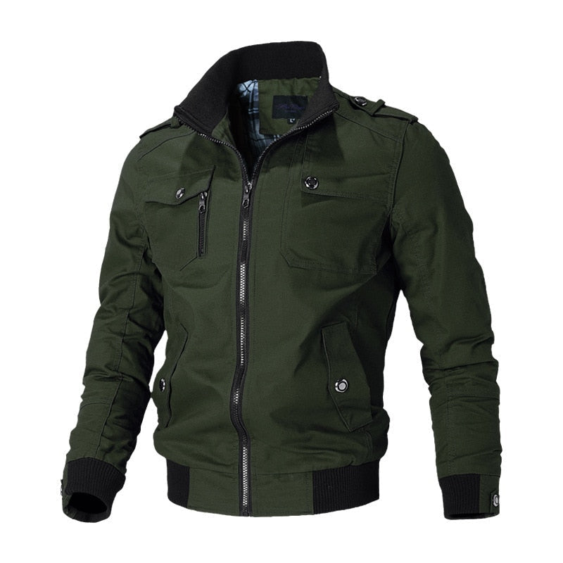 Men’s Tactical Bomber Jacket – Rugged Style Meets Everyday Function