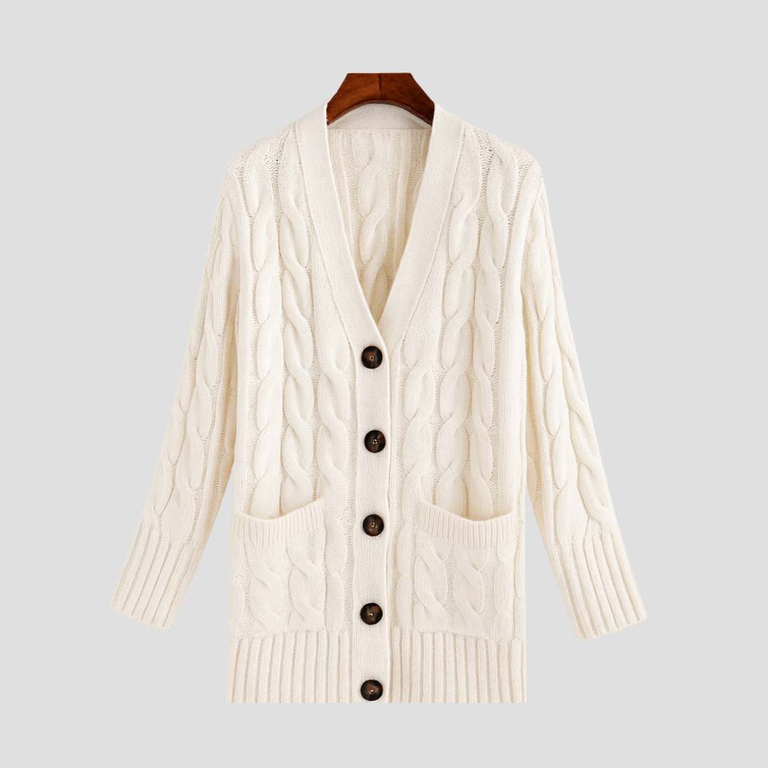 Josephine | Cable Knit Cardigan