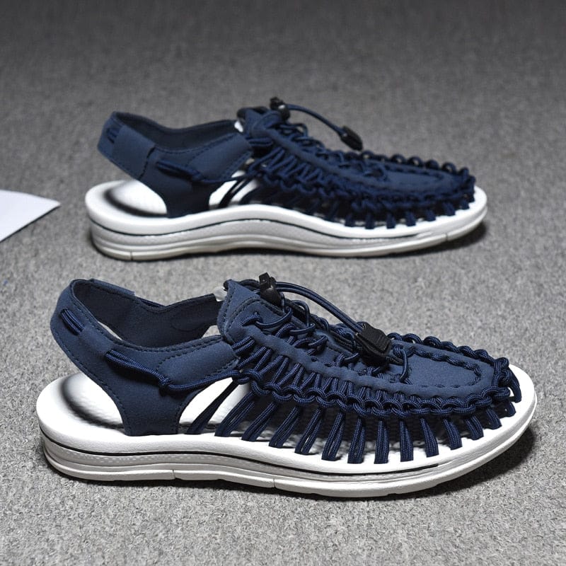 Men’s Woven Sports Sandals – Breathable Comfort & Modern Style