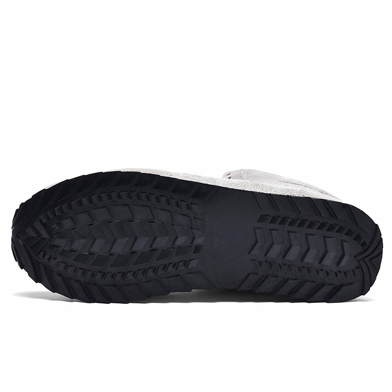 Men’s Winter Warm Sneakers – Fur Lined Comfort & Non-Slip Sole