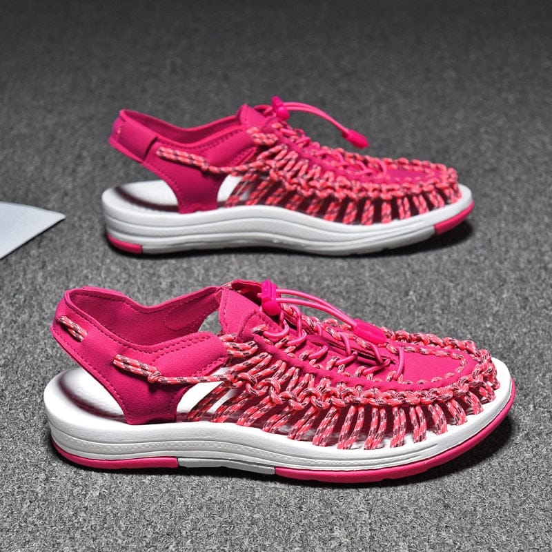 Men’s Woven Sports Sandals – Breathable Comfort & Modern Style