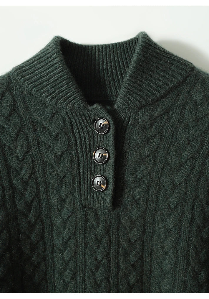 Cashmere Cable Knit Sweater
