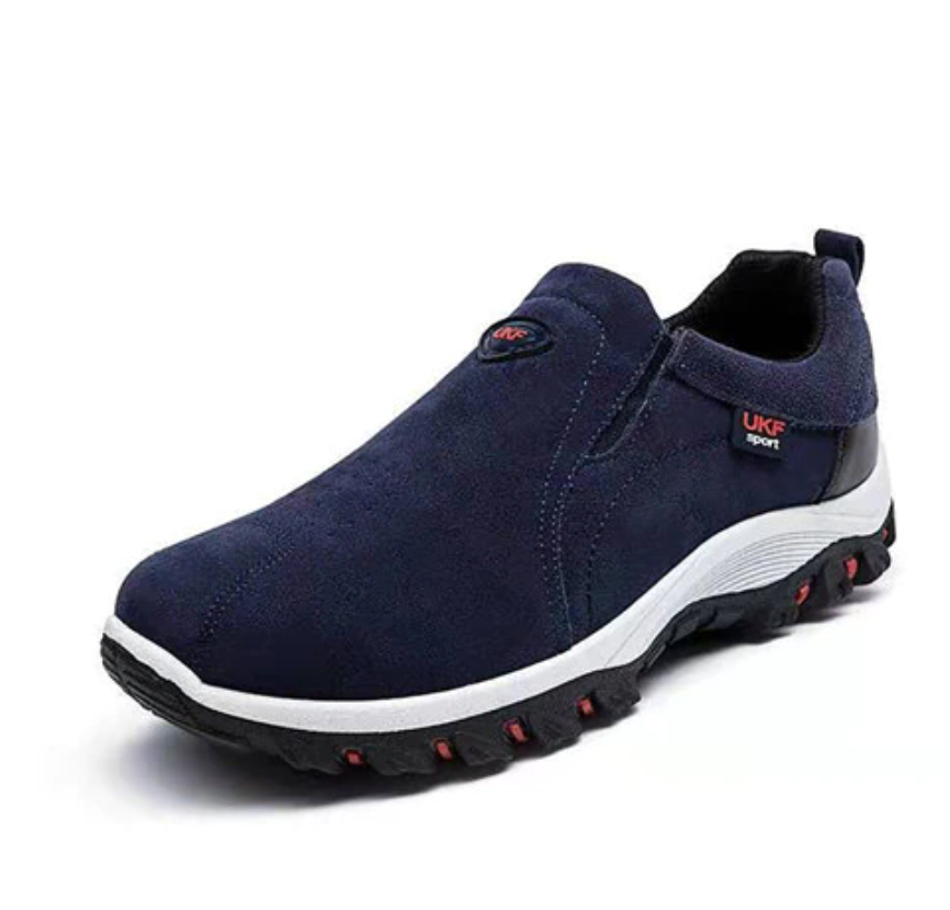 Men’s Orthopedic Slip-On Walking Shoes – Lightweight Comfort & Anti-Slip Grip