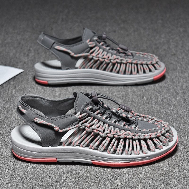 Men’s Woven Sports Sandals – Breathable Comfort & Modern Style