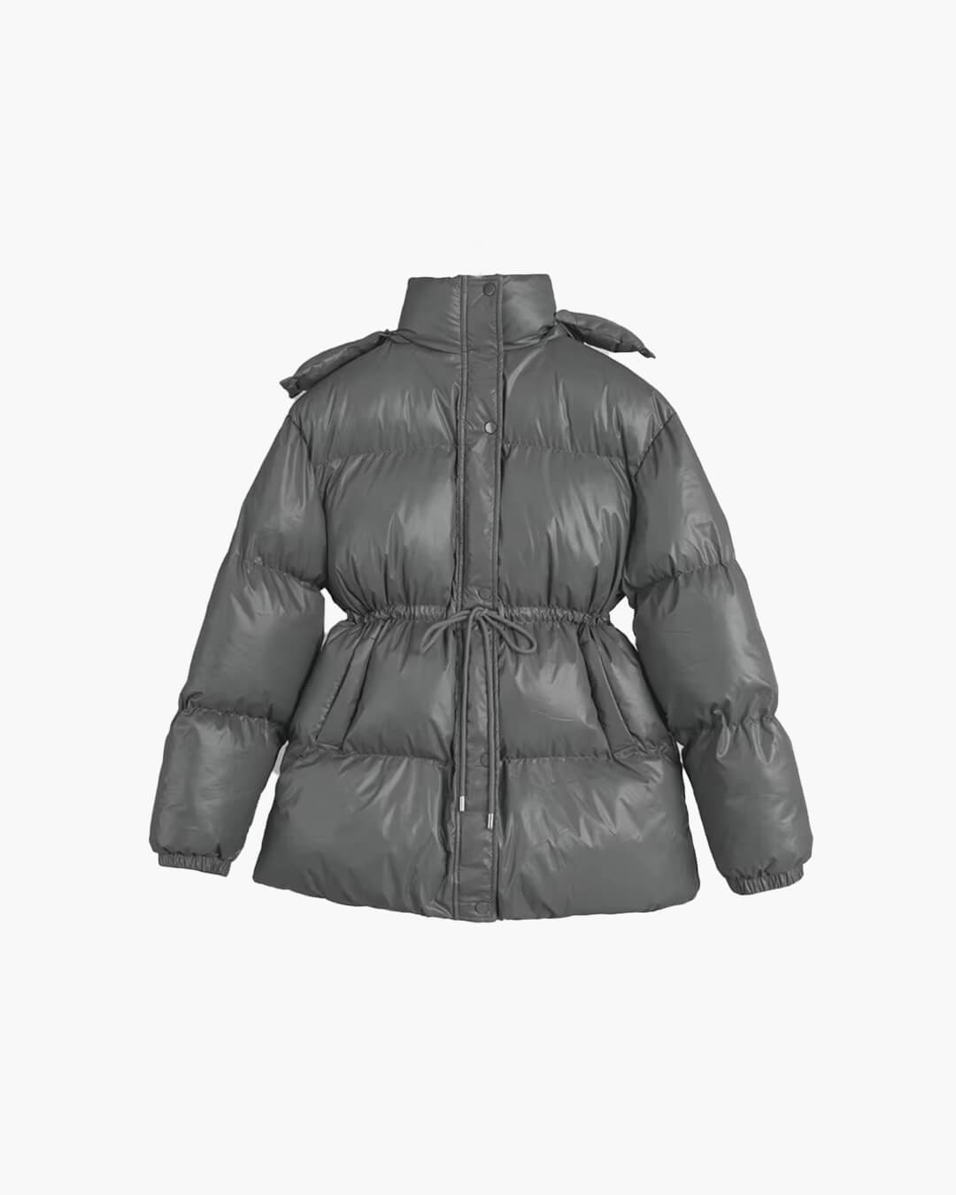 EleganceShield Women’s Puffer Coat