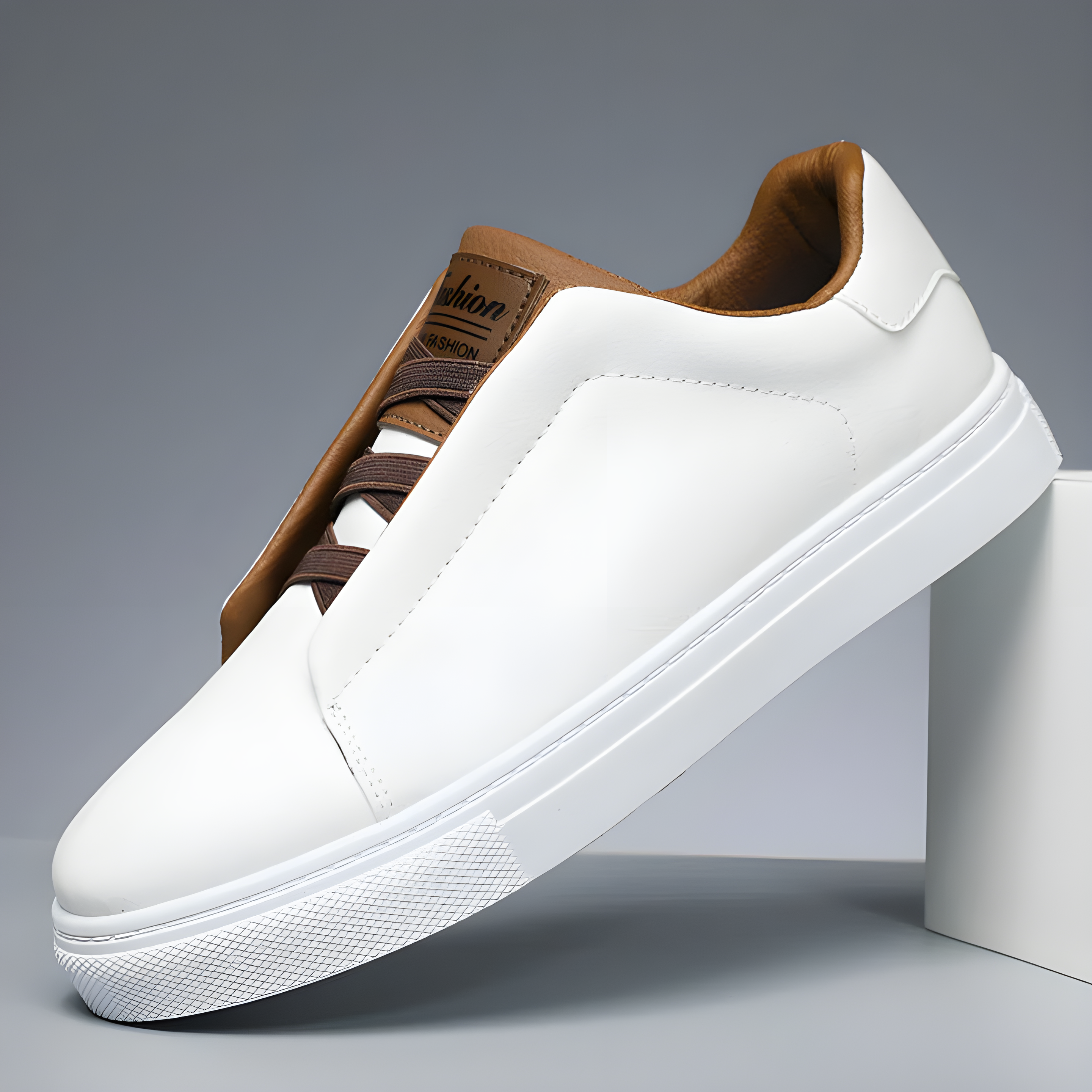 Men’s Minimalist Slip-On Sneakers – Modern Comfort & Sleek Design
