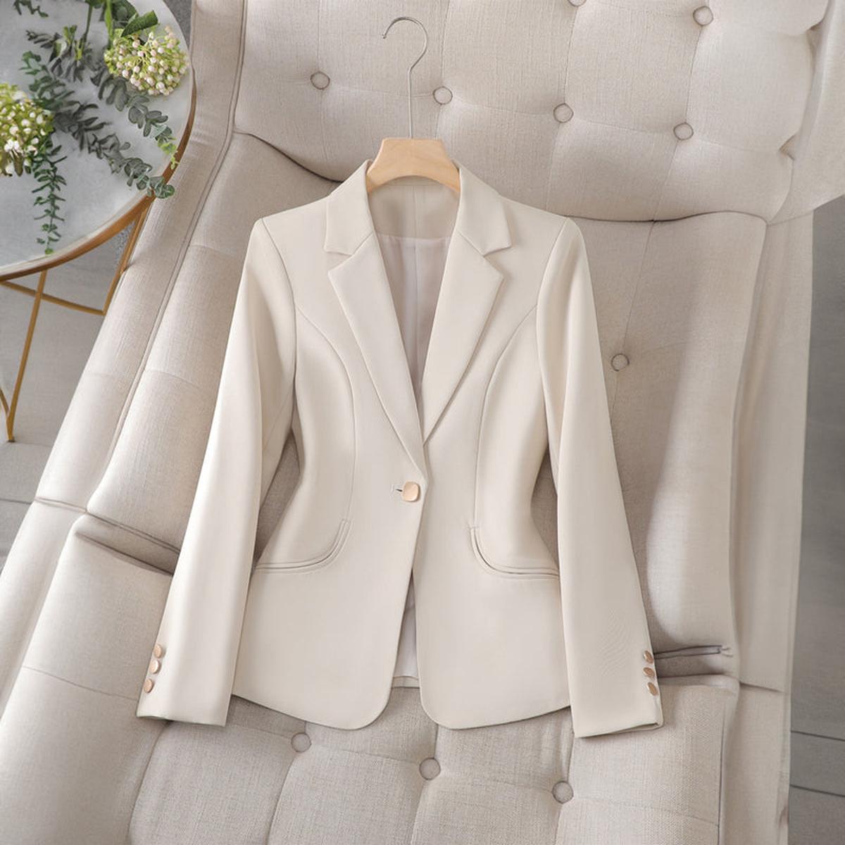 Women's Lapel Collar Slim Fit Blazer