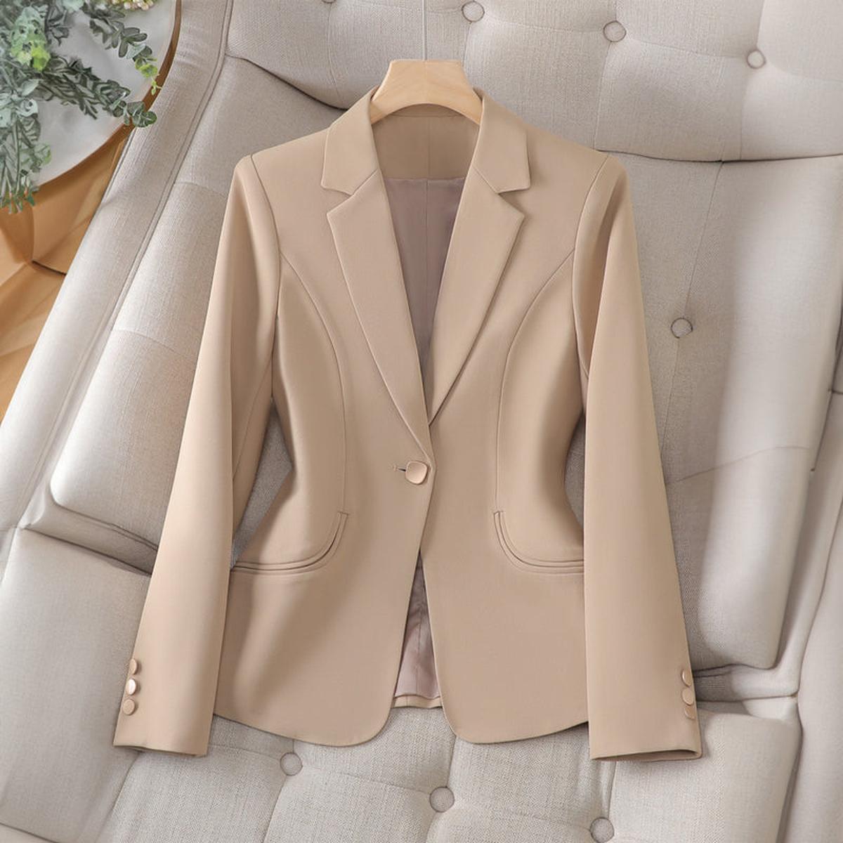 Women's Lapel Collar Slim Fit Blazer