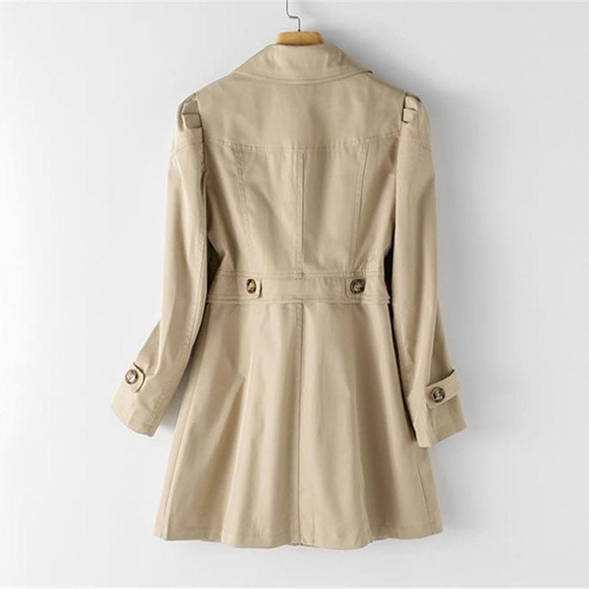 Women's Versatile Trench Coat With Timeless Style
