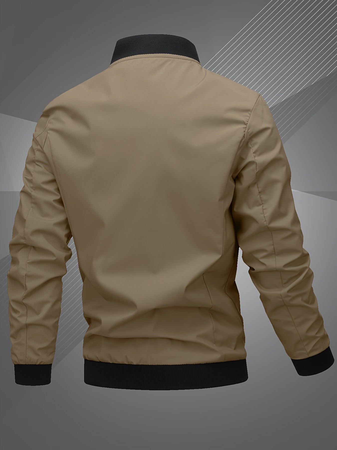 Men’s Signature Street Bomber – Modern Lightweight Jacket