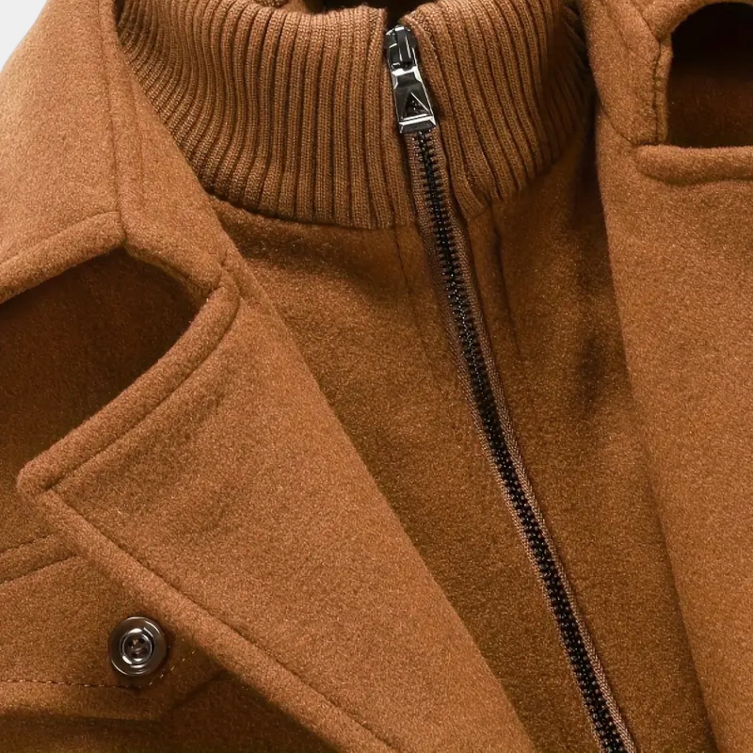 Men’s Premium Wool Overcoat – Tailored, Warm & Timeless Elegance