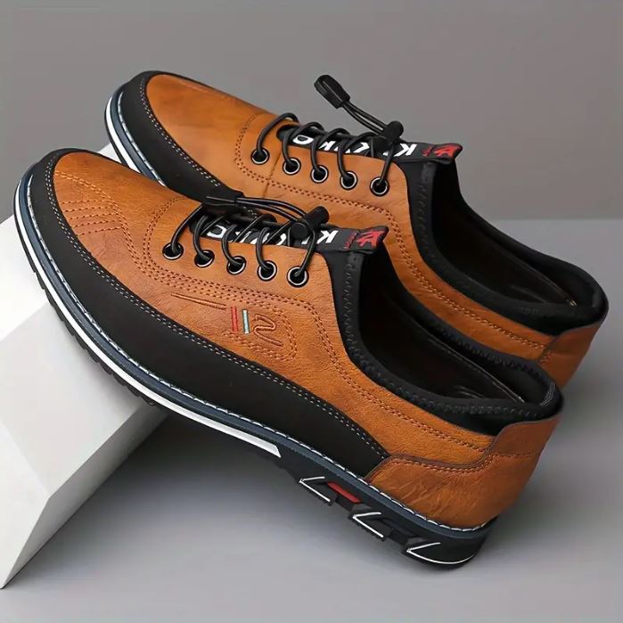 Men’s Smart Casual Leather Shoes – Lightweight Comfort & Modern Design