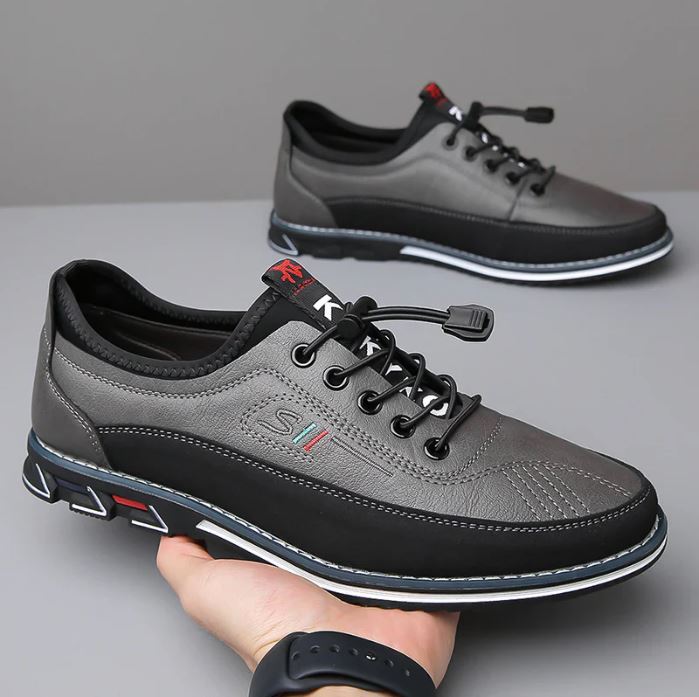 Men’s Smart Casual Leather Shoes – Lightweight Comfort & Modern Design